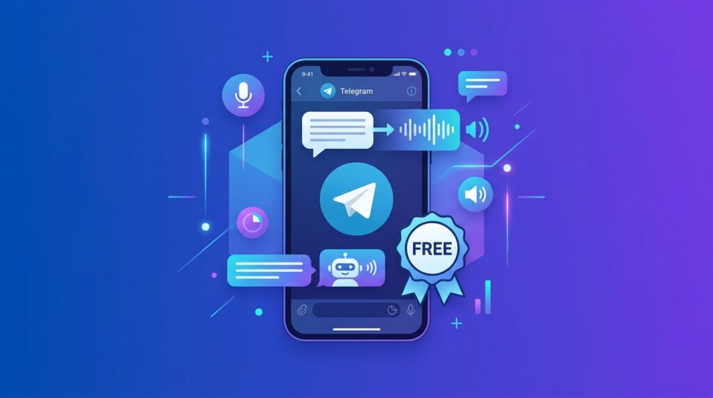 Боты для озвучки текста в Telegram бесплатно