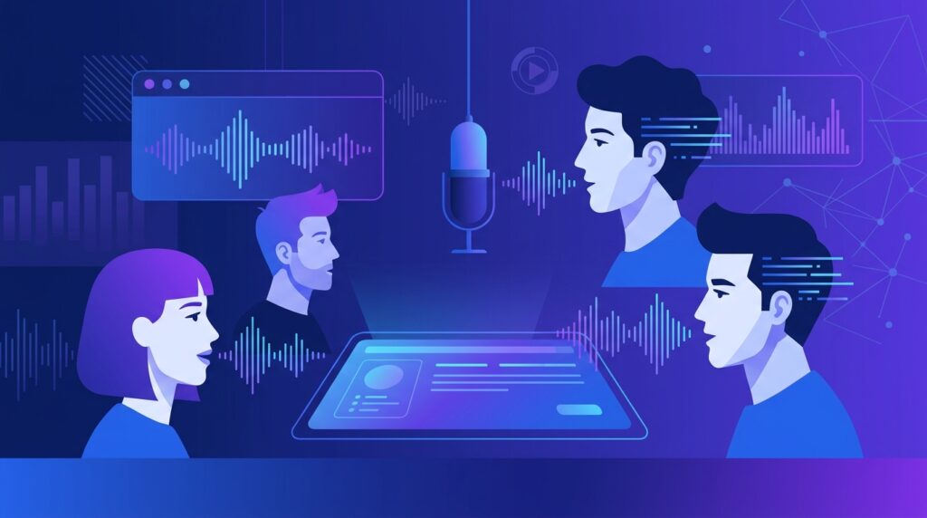 Озвучка текста онлайн реалистичными голосами: гид по озвучке на genius-bot.ru (2026–2027)