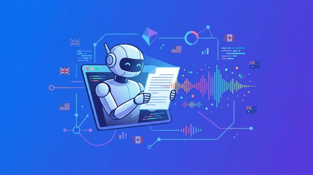 Озвучка текста на английском онлайн: гид по озвучке на genius-bot.ru (2026–2027)